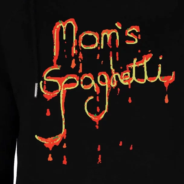 Moms Spaghetti Music Womens Funnel Neck Pullover Hood