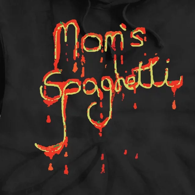 Moms Spaghetti Music Tie Dye Hoodie