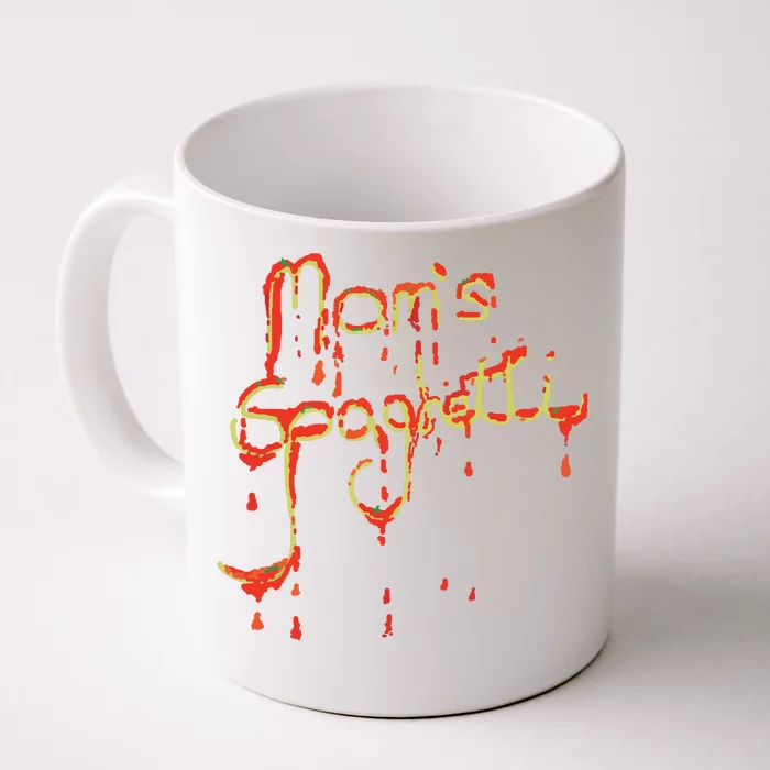 Moms Spaghetti Music Front & Back Coffee Mug