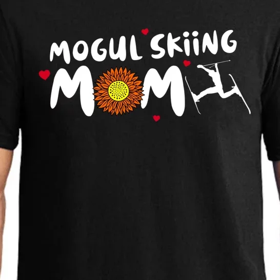 Mogul Skiing Mom Cute Mogul Skiing Gift Pajama Set