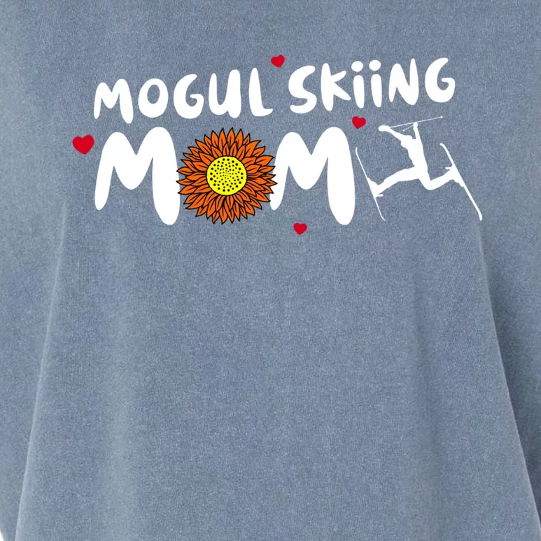 Mogul Skiing Mom Cute Mogul Skiing Gift Garment-Dyed Women's Muscle Tee