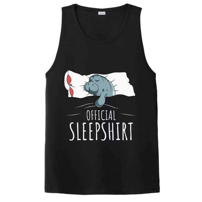 Manatee Sleep Performance Tank