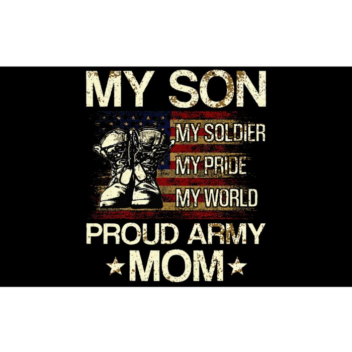 My Son My Soldier My Pride My Hero Proud Mom Bumper Sticker