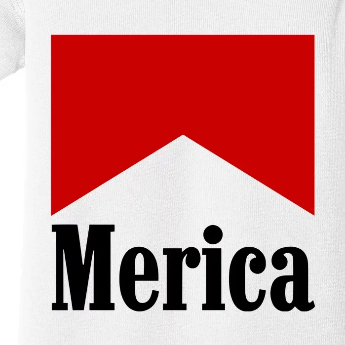 Merica Smokes Baby Bodysuit