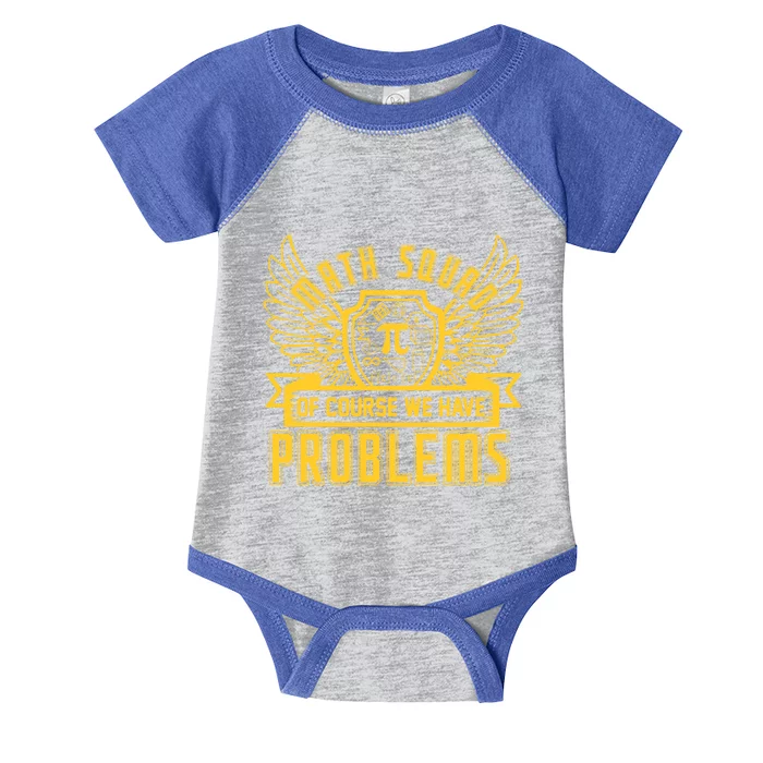 Math Squad Math Nerd Math Lovers Gift Math Teacher Gift Cute Gift Infant Baby Jersey Bodysuit