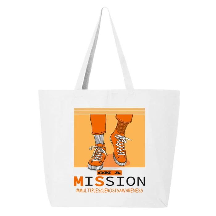 Multiple Sclerosis Ms Awareness Walk On Mission 25L Jumbo Tote