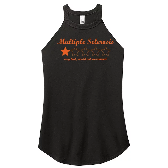 Multiple Sclerosis Multiple Sclerosis Awareness Women’s Perfect Tri Rocker Tank