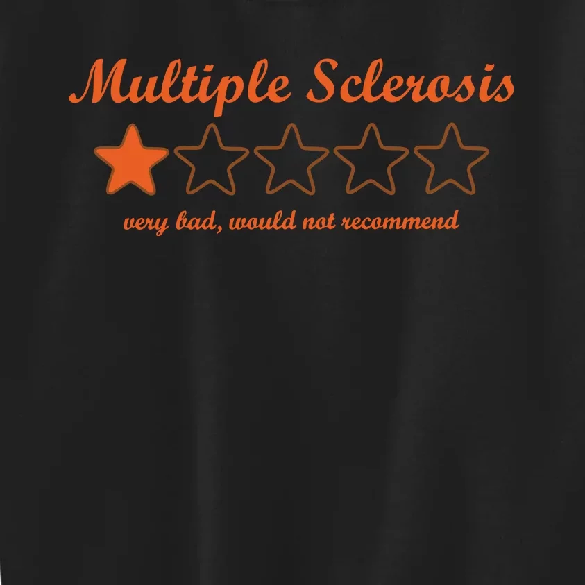 Multiple Sclerosis Multiple Sclerosis Awareness Kids Sweatshirt