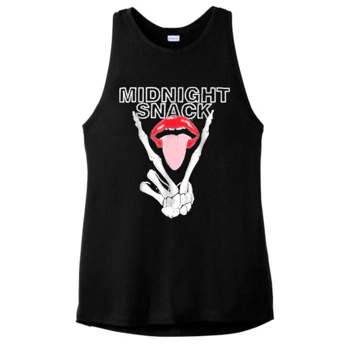 Midnight Snack Ladies Tri-Blend Wicking Tank