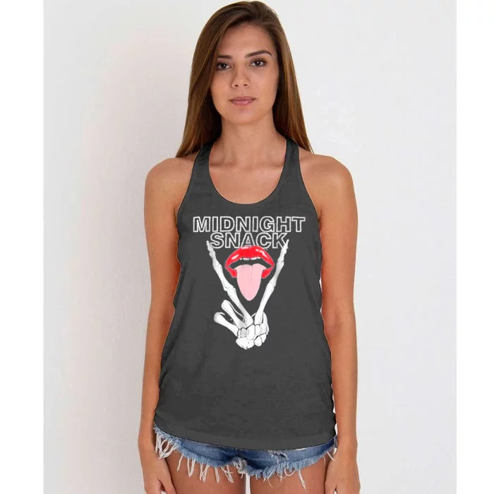 Midnight Snack Women's Knotted Racerback Tank