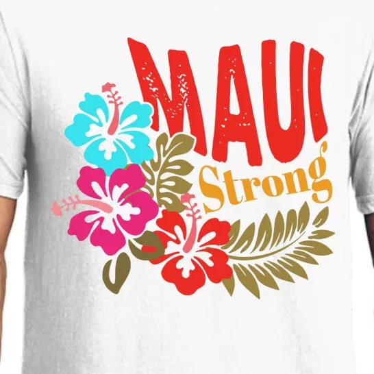 Maui Strong Maui Hawaii Shoreline Wildfire Relief Pajama Set