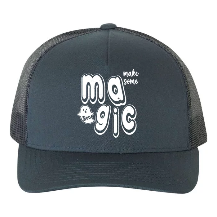 Make Some Magic Halloween Yupoong Adult 5-Panel Trucker Hat