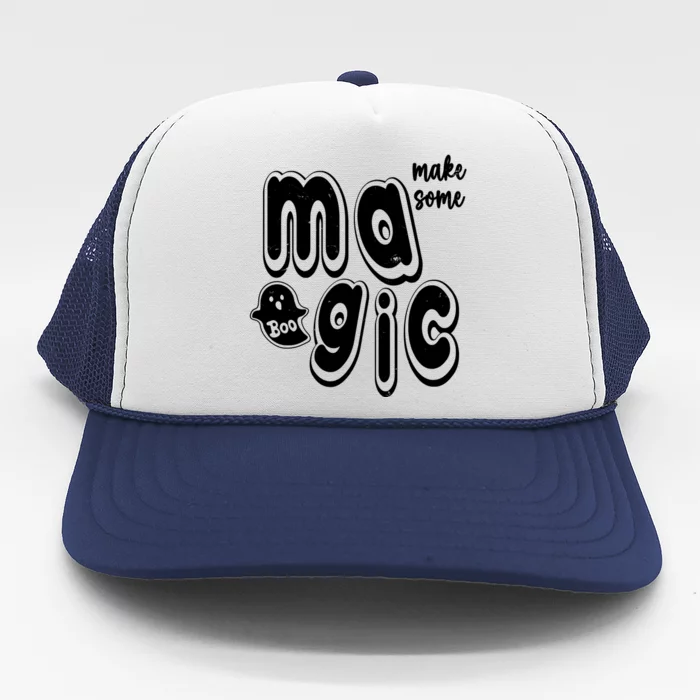 Make Some Magic Halloween Trucker Hat