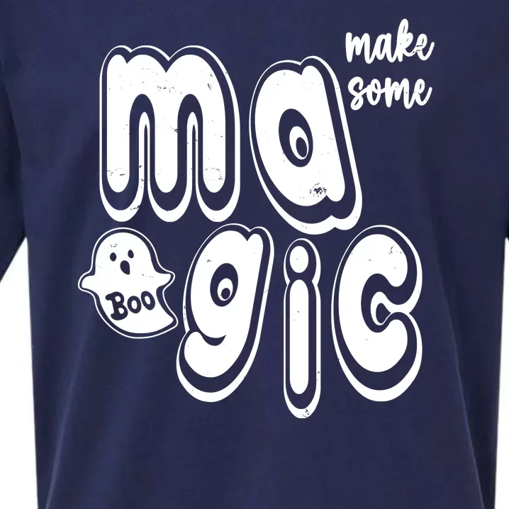 Make Some Magic Halloween Sueded Cloud Jersey T-Shirt