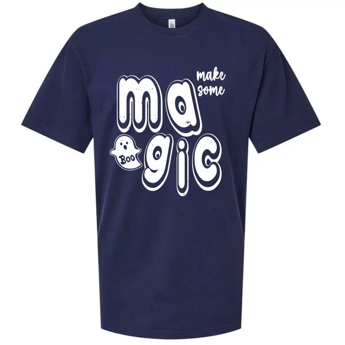 Make Some Magic Halloween Sueded Cloud Jersey T-Shirt