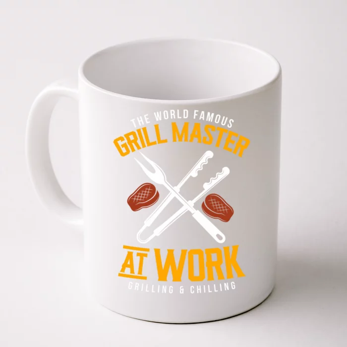 Meat Smoking Meat Grilling Bbq Lovers Dad Bbq Meat Bbq Cute Gift Front & Back Coffee Mug