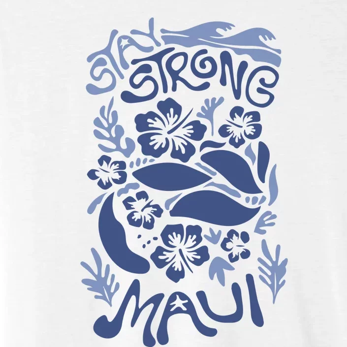 Maui Strong Maui Wildfire Relief Support For Hawaii Fire ChromaSoft Performance T-Shirt