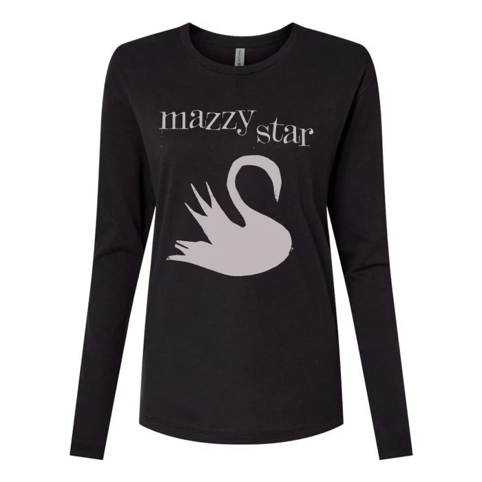 Mazzy Star Womens Cotton Relaxed Long Sleeve T-Shirt