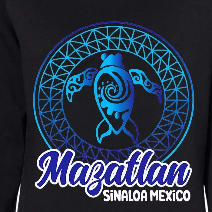 Mazatlan Sinaloa Mexico Souvenirs Baja California Turtles Womens California Wash Sweatshirt