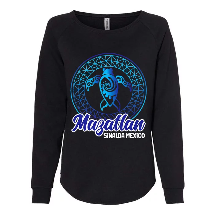 Mazatlan Sinaloa Mexico Souvenirs Baja California Turtles Womens California Wash Sweatshirt