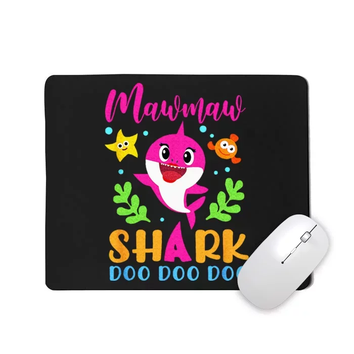 Mawmaw Shark Mawmaw Shark Lover Family Mothers Day Mousepad