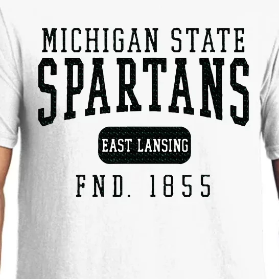 Michigan State Msu Spartans Founded Date Pajama Set