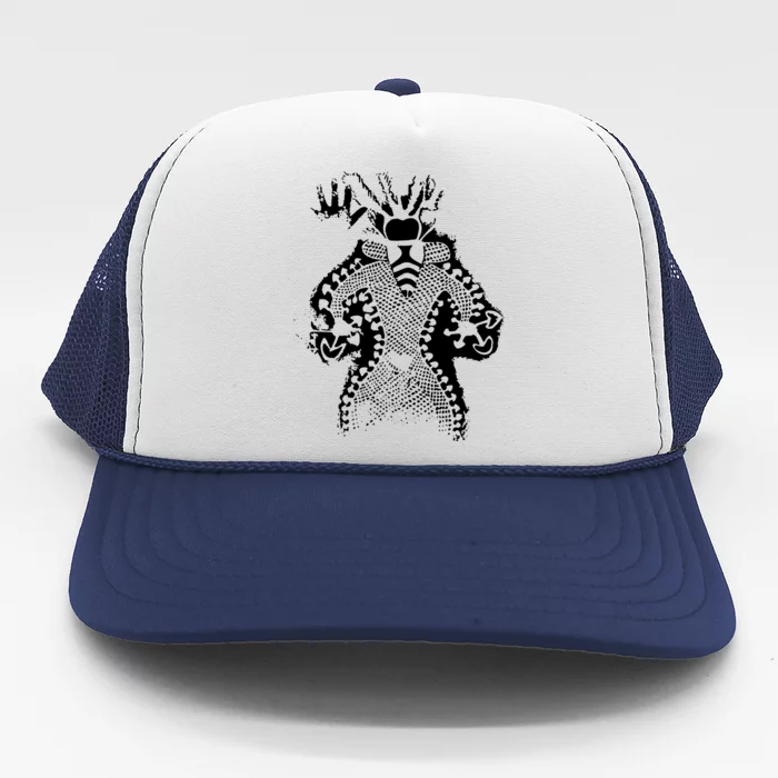 Mushroom Shaman Man 11000 Year Old Trucker Hat