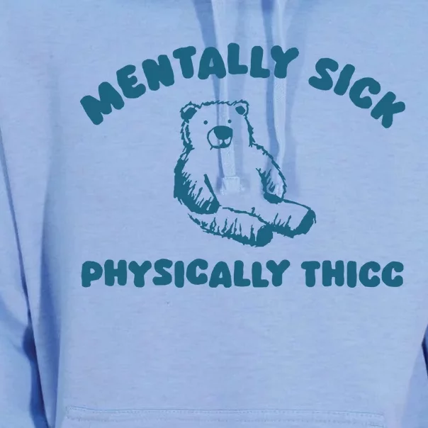 Mentally Sick Unisex Surf Hoodie