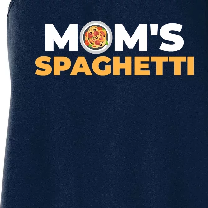 Mom's Spaghetti Women's Racerback Tank