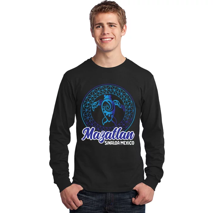 Mazatlan Sinaloa Mexico Souvenirs Baja California Turtles Long Sleeve Shirt