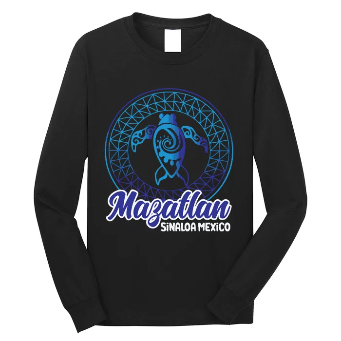 Mazatlan Sinaloa Mexico Souvenirs Baja California Turtles Long Sleeve Shirt