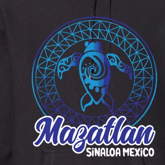 Mazatlan Sinaloa Mexico Souvenirs Baja California Turtles Premium Hoodie