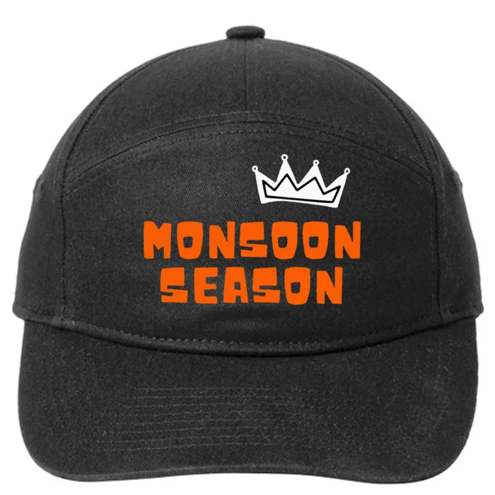 Monsoon Season 7-Panel Snapback Hat