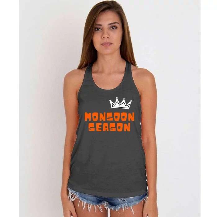 Monsoon Season Women's Knotted Racerback Tank