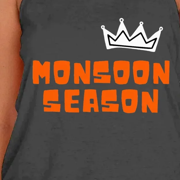 Monsoon Season Women's Knotted Racerback Tank