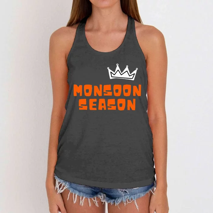 Monsoon Season Women's Knotted Racerback Tank