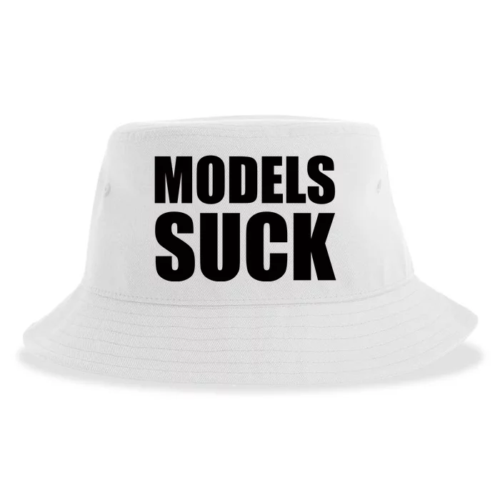 Models Suck Sustainable Bucket Hat