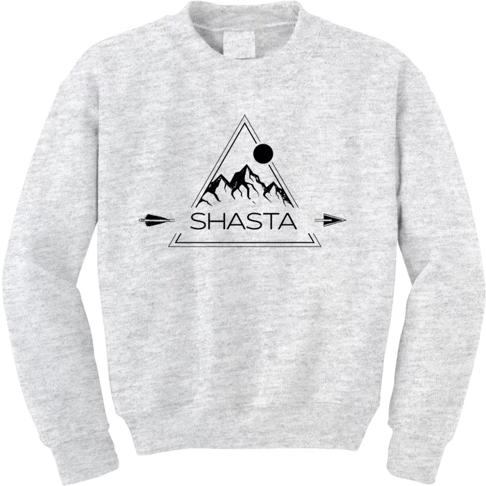 Mount Shasta Mountain Gear Mt Shasta Souvenir Gift Kids Sweatshirt