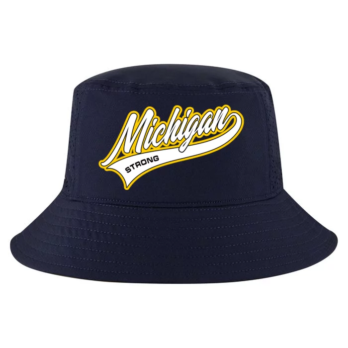 Michigan Strong Cool Comfort Performance Bucket Hat