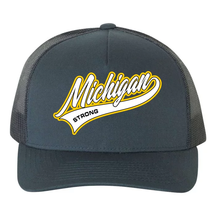 Michigan Strong Yupoong Adult 5-Panel Trucker Hat