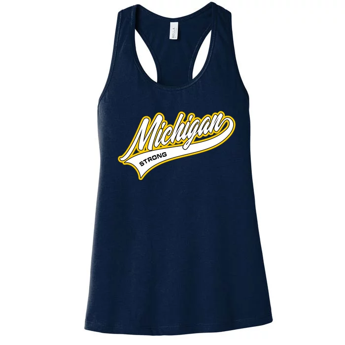 Michigan Strong Women's Racerback Tank