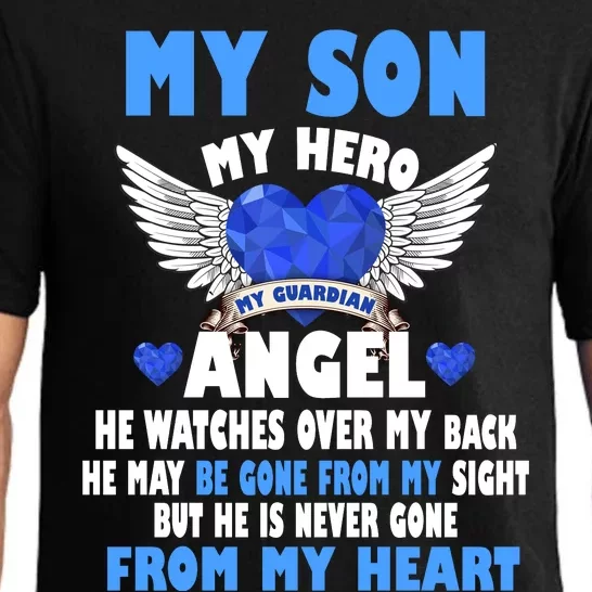 My Son My Hero My Angel Pajama Set