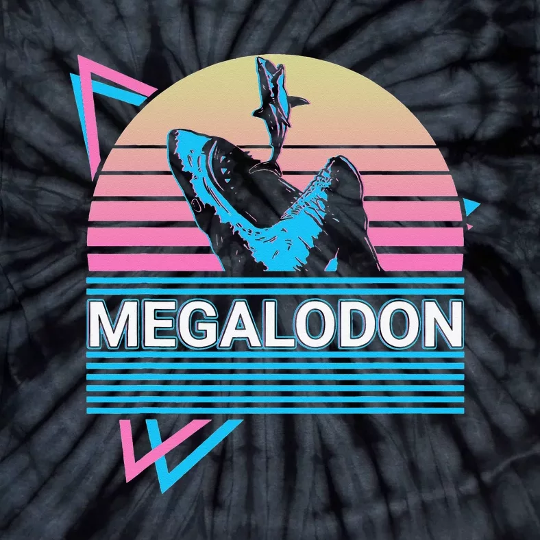 Megalodon Shark Tie-Dye T-Shirt