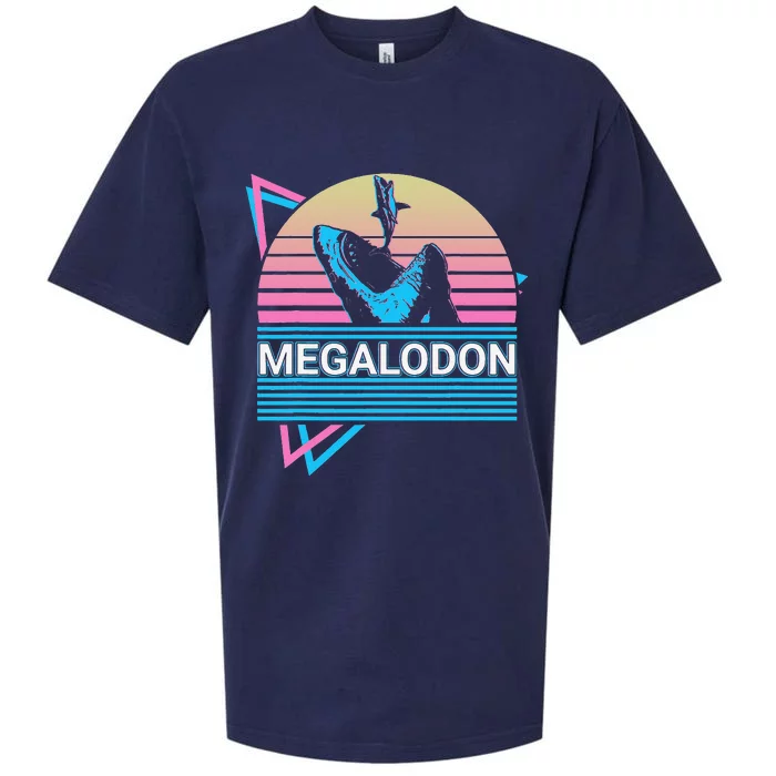 Megalodon Shark Sueded Cloud Jersey T-Shirt