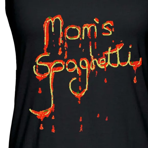 MomS Spaghetti Music Ladies Essential Flowy Tank