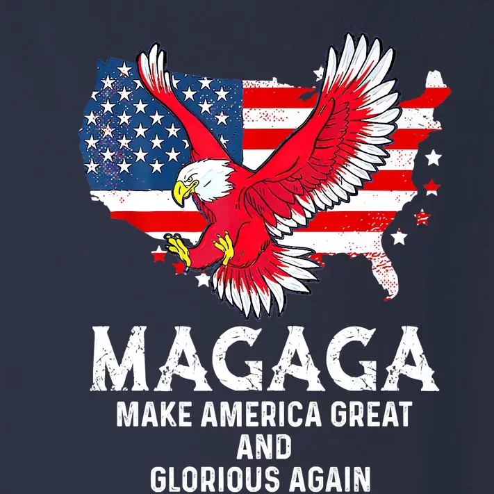 MAGAGA Shirt Make America Great And Glorious Again Trump President Toddler Long Sleeve Shirt