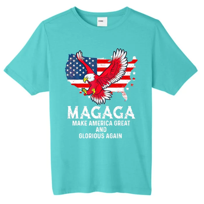 MAGAGA Shirt Make America Great And Glorious Again Trump President ChromaSoft Performance T-Shirt