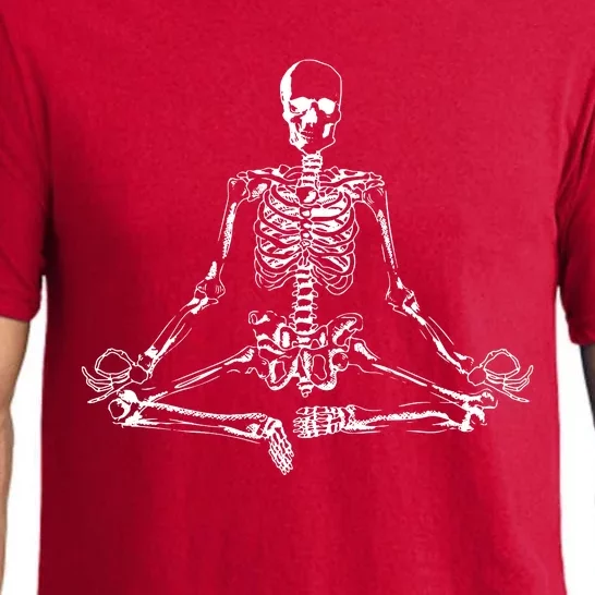 Meditating Skeleton Pajama Set