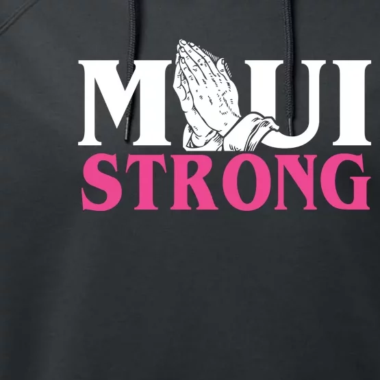 Maui Strong Performance Fleece Hoodie