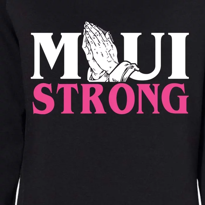 Maui Strong Womens California Wash Sweatshirt